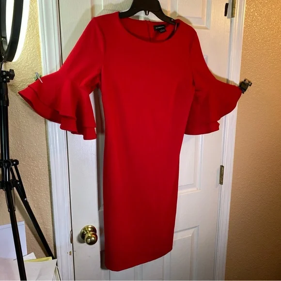 liz claiborne casual dresses Dress Casual Maxi By Liz Claiborne In Blue, Size: 4
